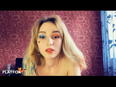 ❤️ Magic foju otito gilaasi fun mi ibalopo pẹlu Harley Quinn ❤  si wa