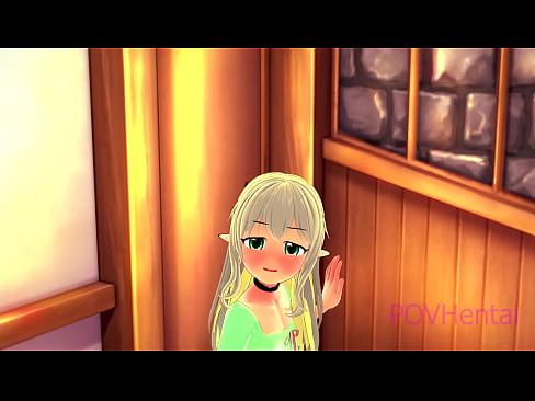 ❤️ (Pakute) Ọmọbinrin Elvish ṣe iranlọwọ fun ọ lati wẹ oju rẹ. ❤  si wa
